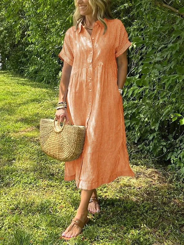 Vestido maxi cómodo para uso diario