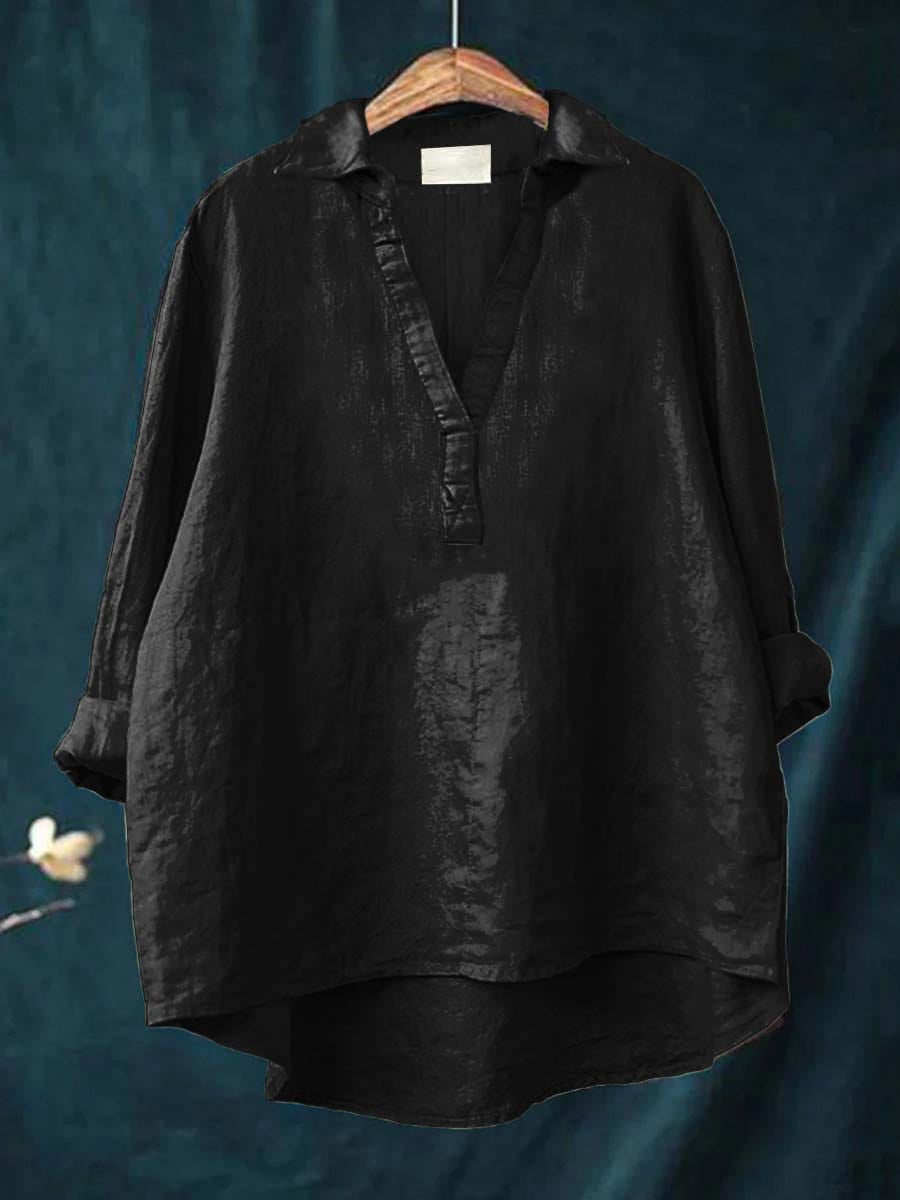 Andrea | Blusa de Verano Elegante de Lino