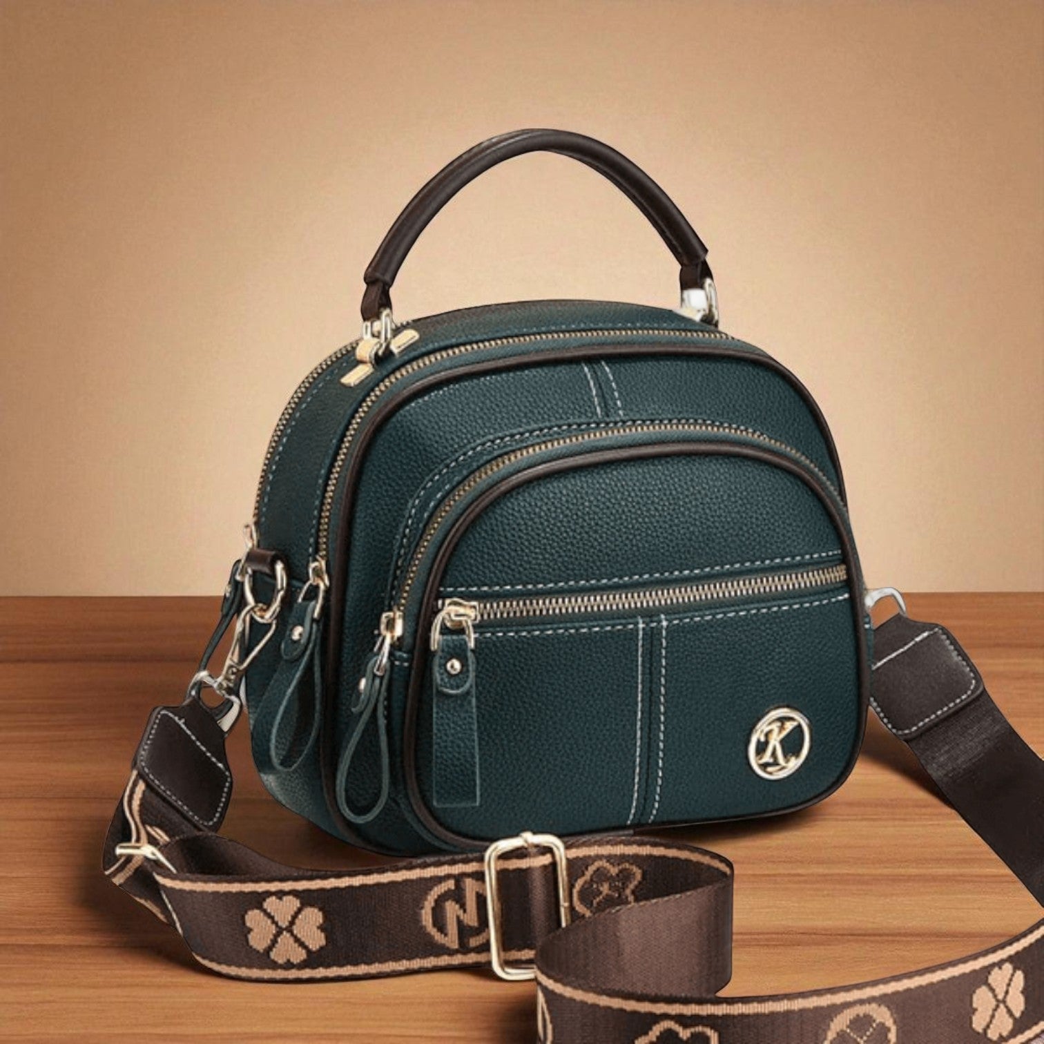 Elegancia atemporal Aya | Bolso de mano elegante con asa