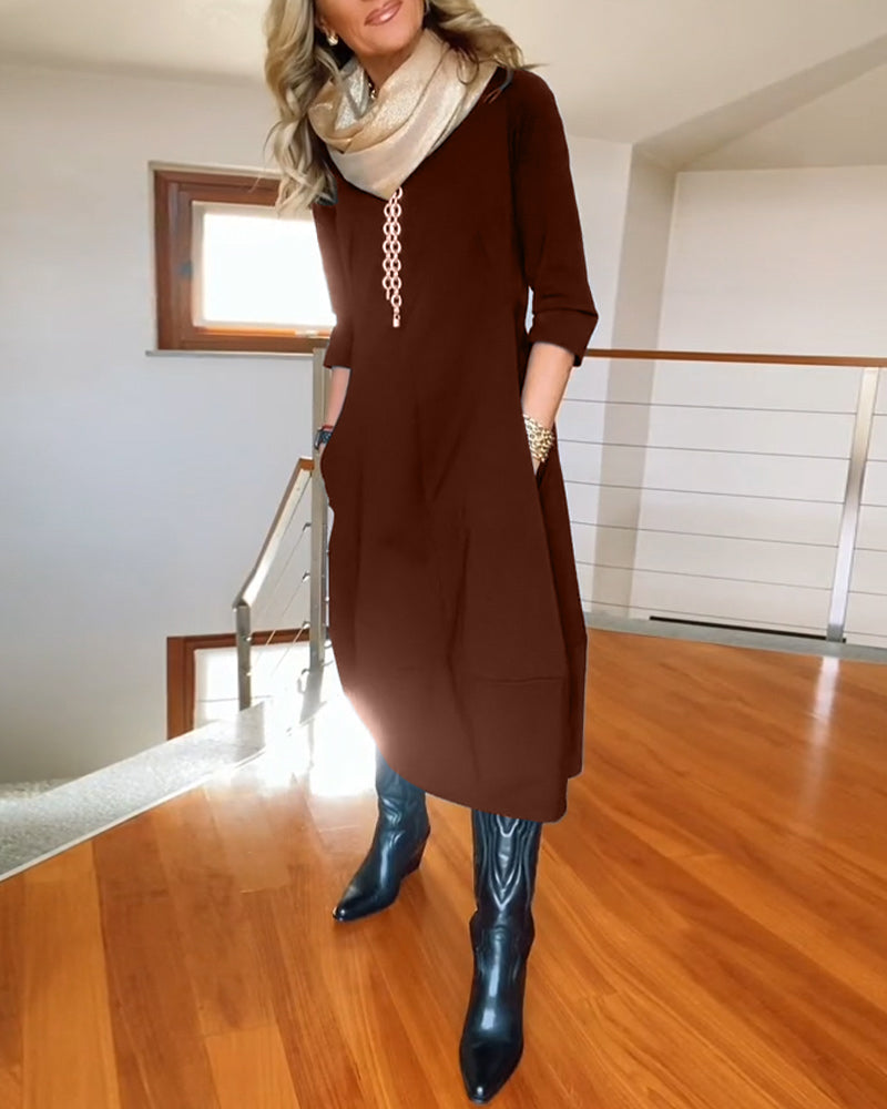 Vestido de Elegancia Casual de Grace