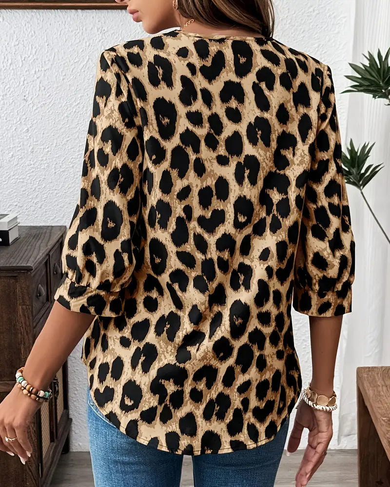 LA ROSALYN - BLUSA DE MANGA 3/4