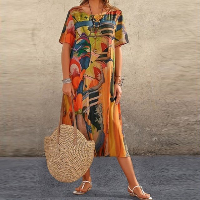 Phoebe - Vestido Floral Acogedor