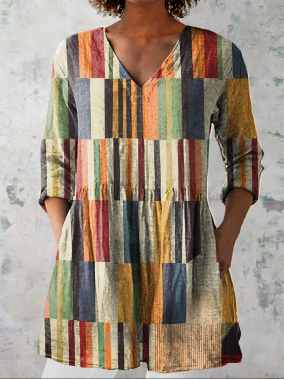 Farrah | Blusa larga de escote en V