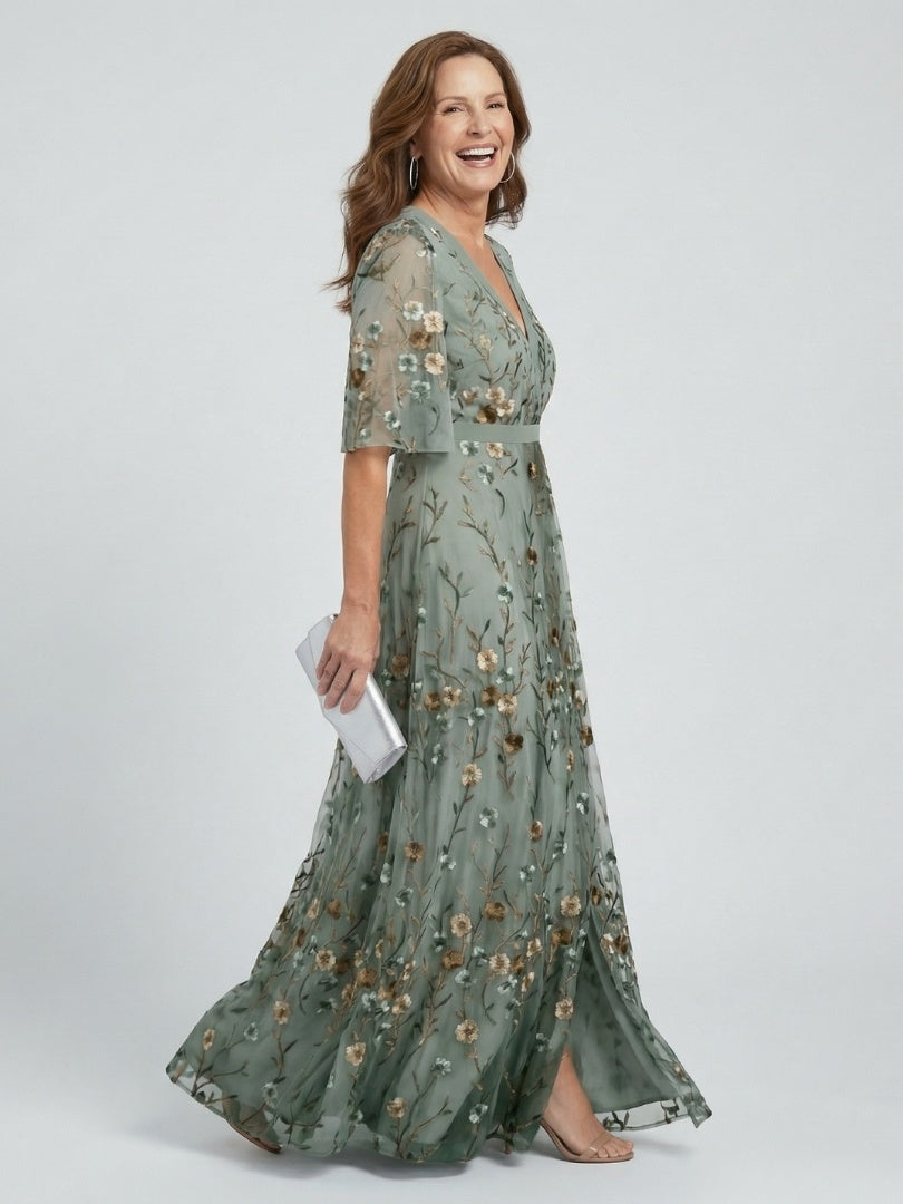 Maya™ | Vestido Floral Clásico