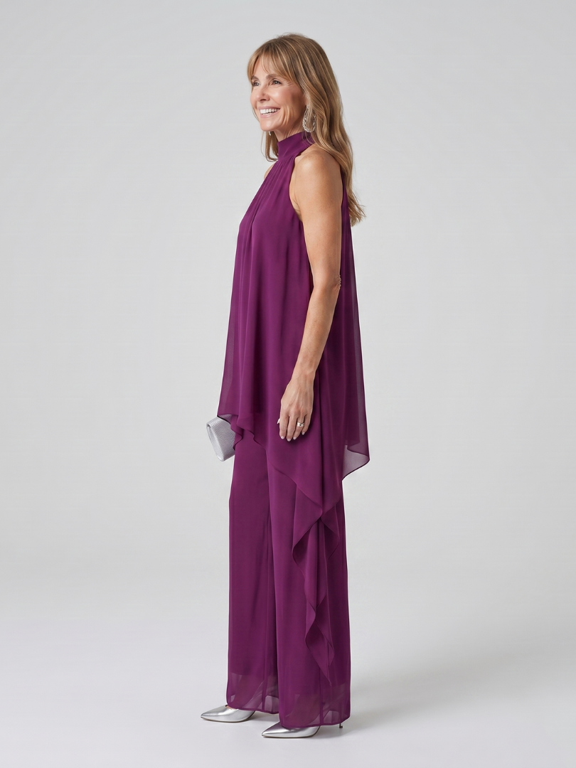 Bearim | Top Tunic Asimétrica con Cuello Halter