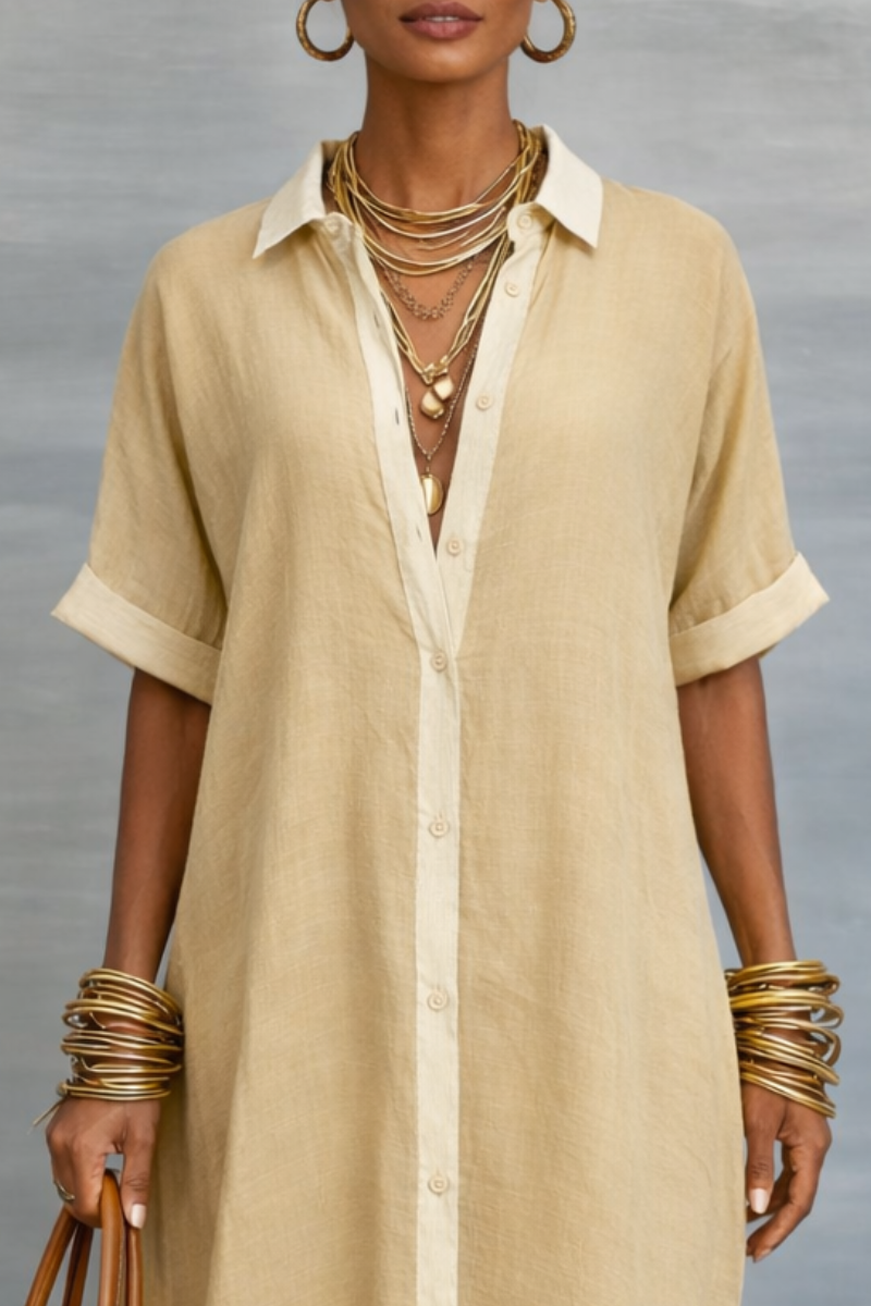 Manelle™ | Maxi Vestido con Línea Minimalista