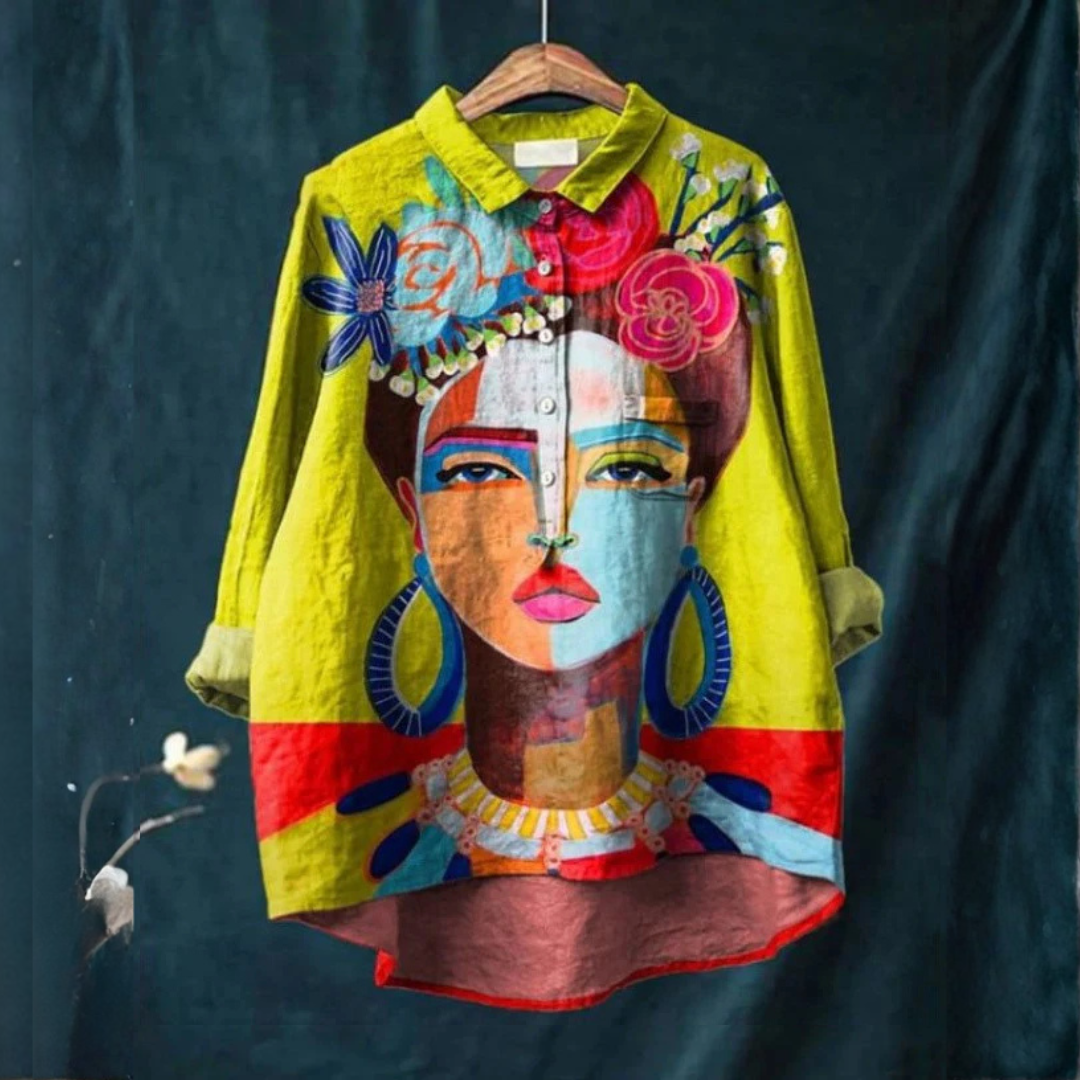 Elin™ | Camiseta de Retrato Artístico