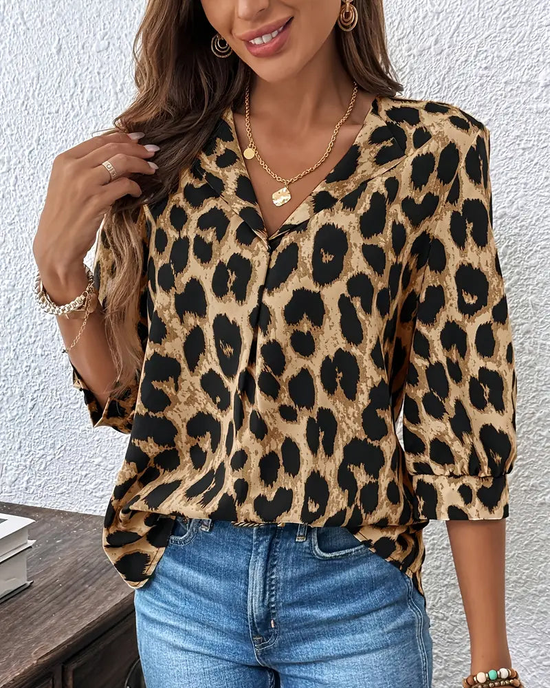 LA ROSALYN - BLUSA DE MANGA 3/4