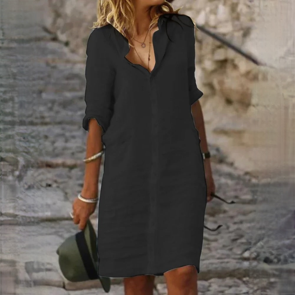 Elise | Vestido de Playa Desenfadado