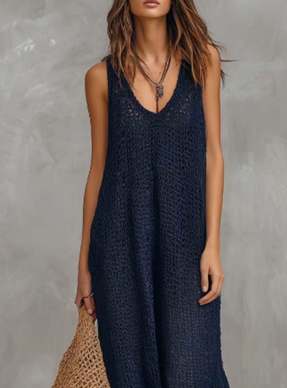 Vestido Maxi Bohemio de Patchwork