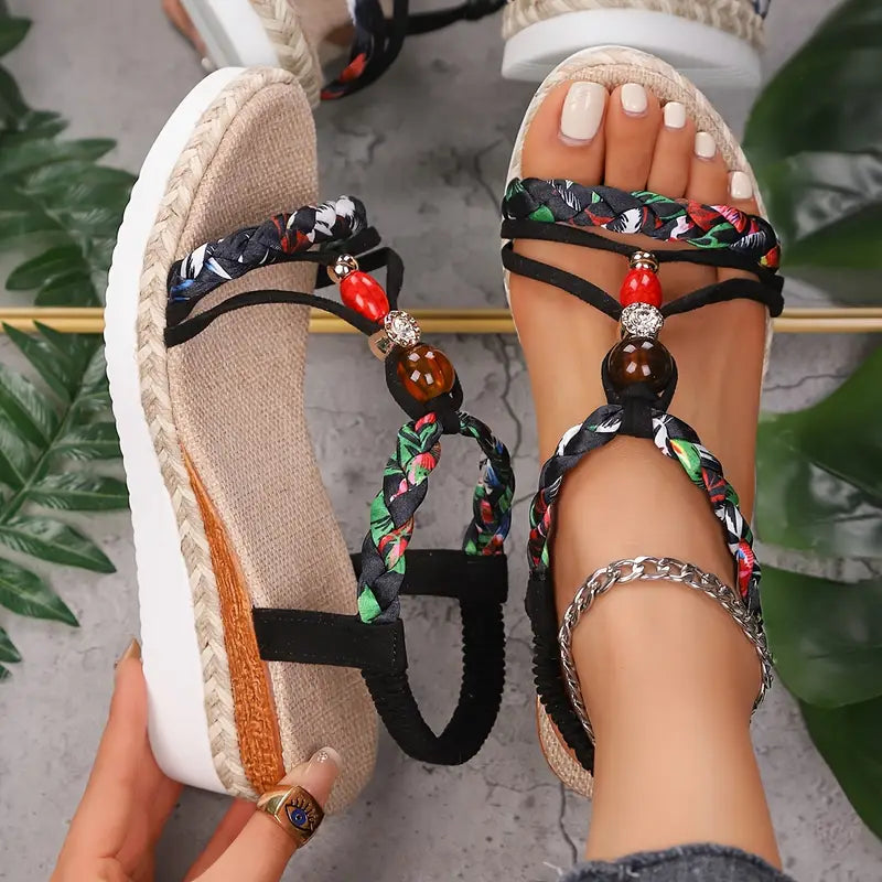 SANNE | Sandalias Confortables con Tacón Bajo para Cada Ocasión de Verano