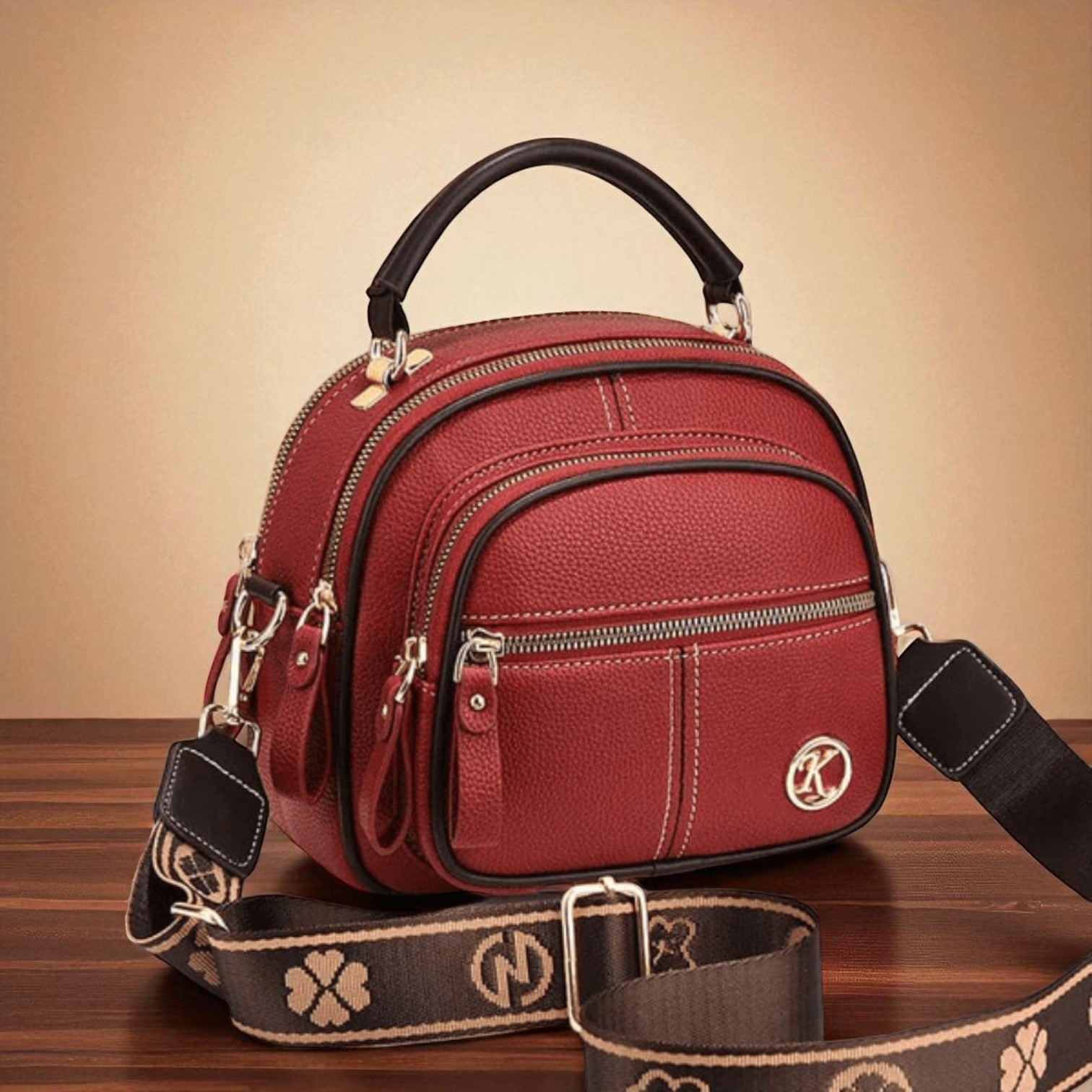Elegancia atemporal Aya | Bolso de mano elegante con asa