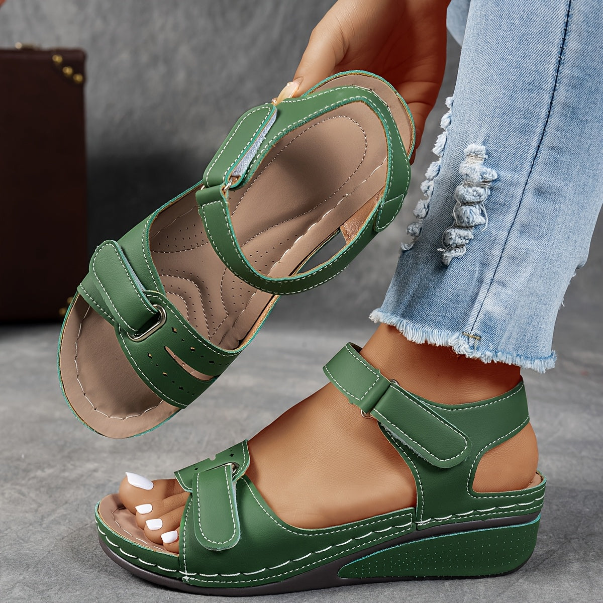 ELIANA ORTHOSTYLE | Sandalias de Verano Ortopédicas con Confort Total y Elegancia Diaria