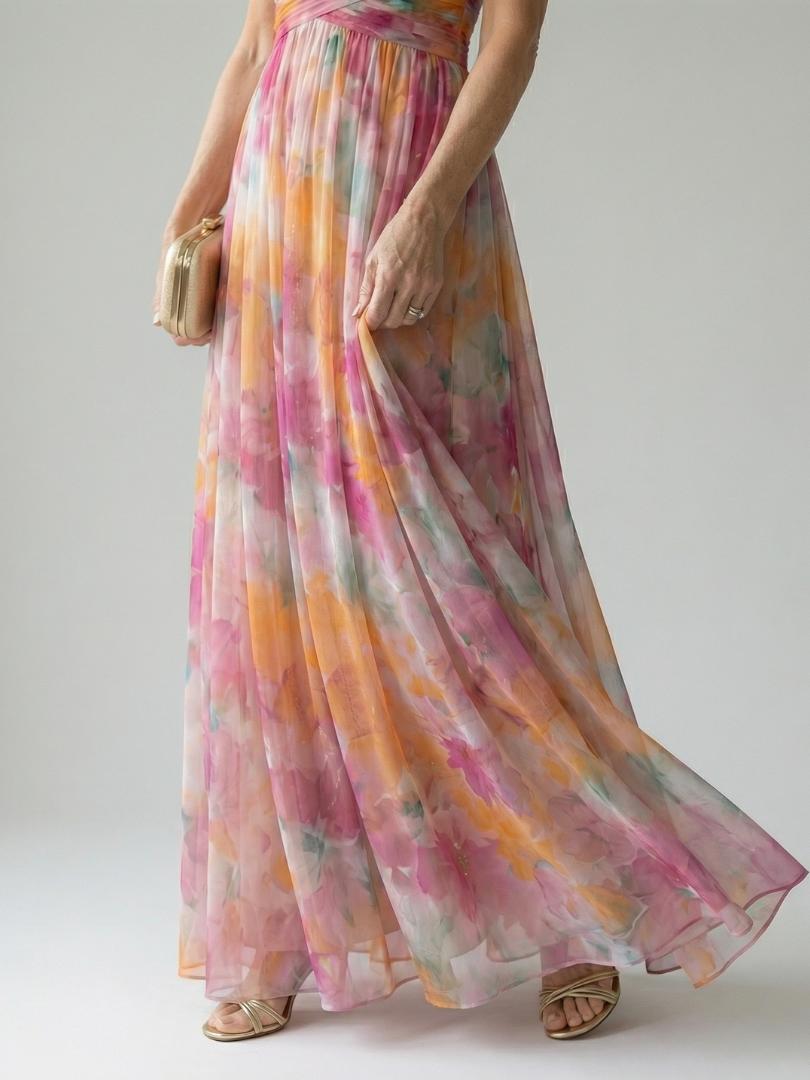 Isel | Vestido Maxi Envueltos Suave