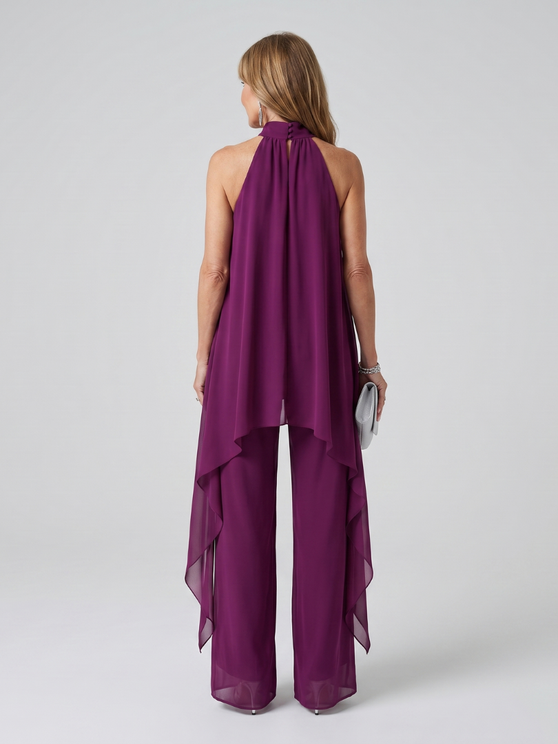 Bearim | Top Tunic Asimétrica con Cuello Halter