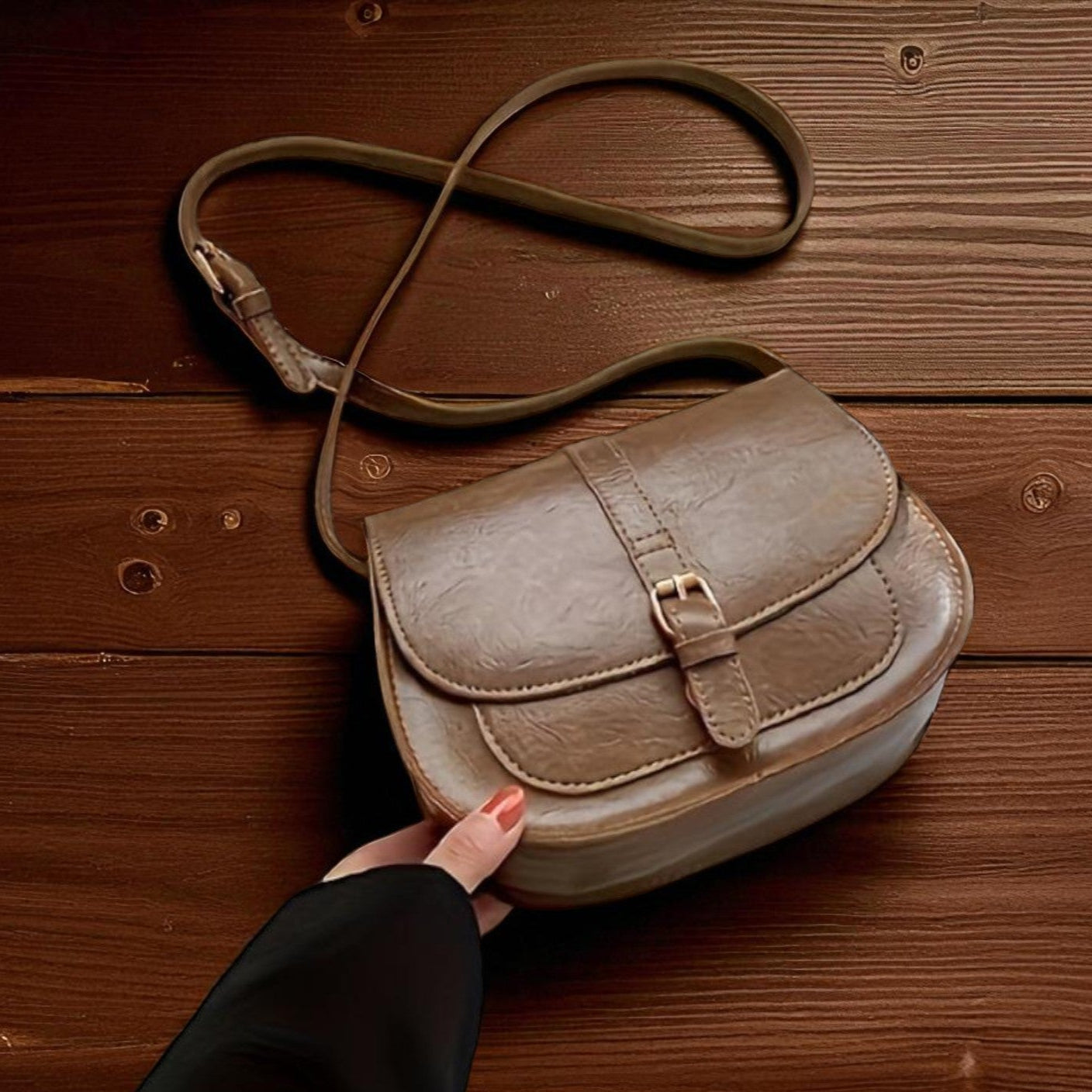 Bolso de hombro Evelyn clásico
