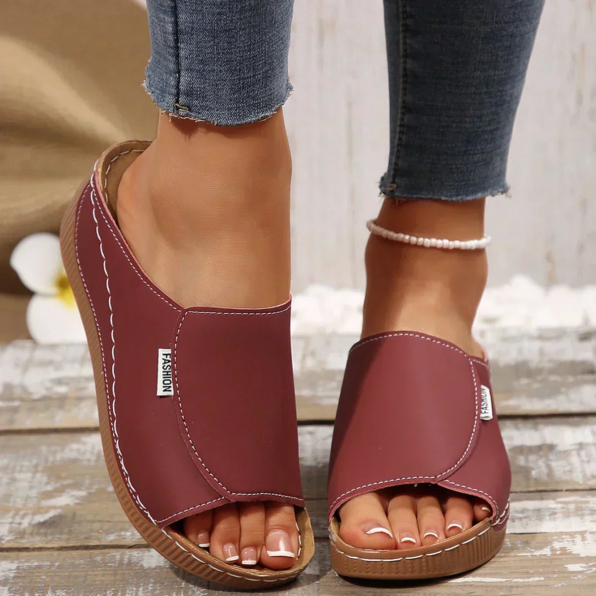 Ella | Sandalias Slip-On