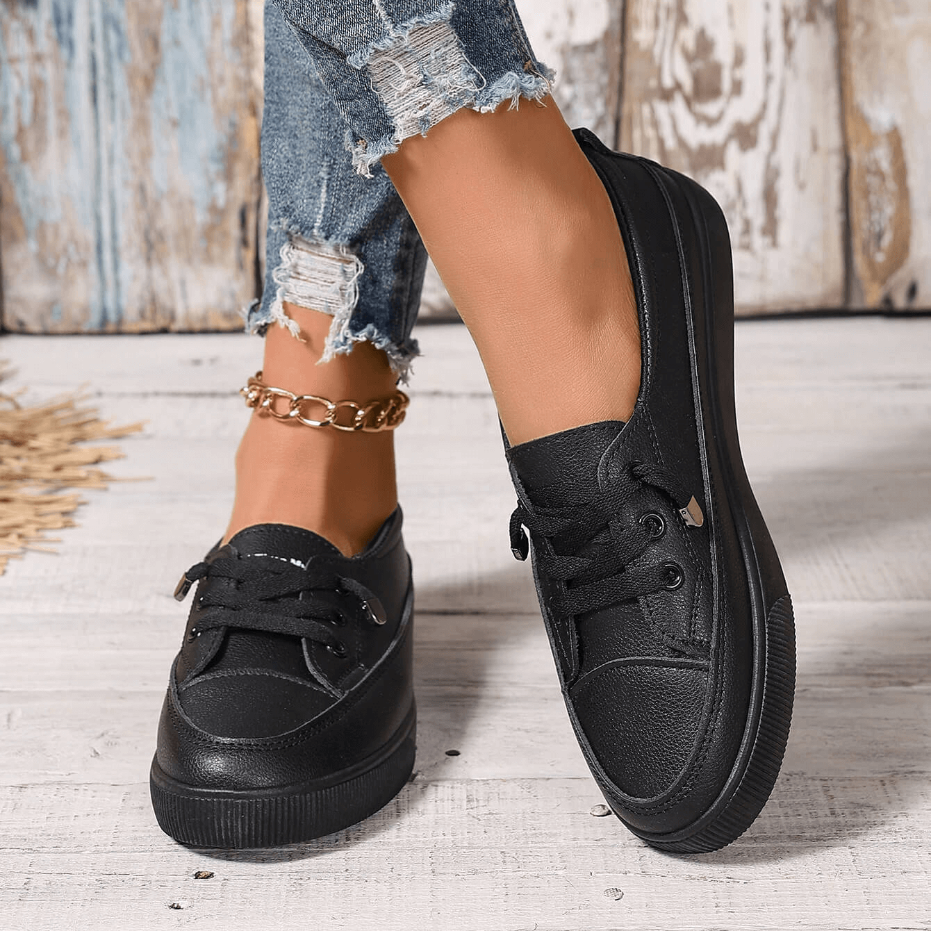 Nora - Zapatos ortopédicos con cordones