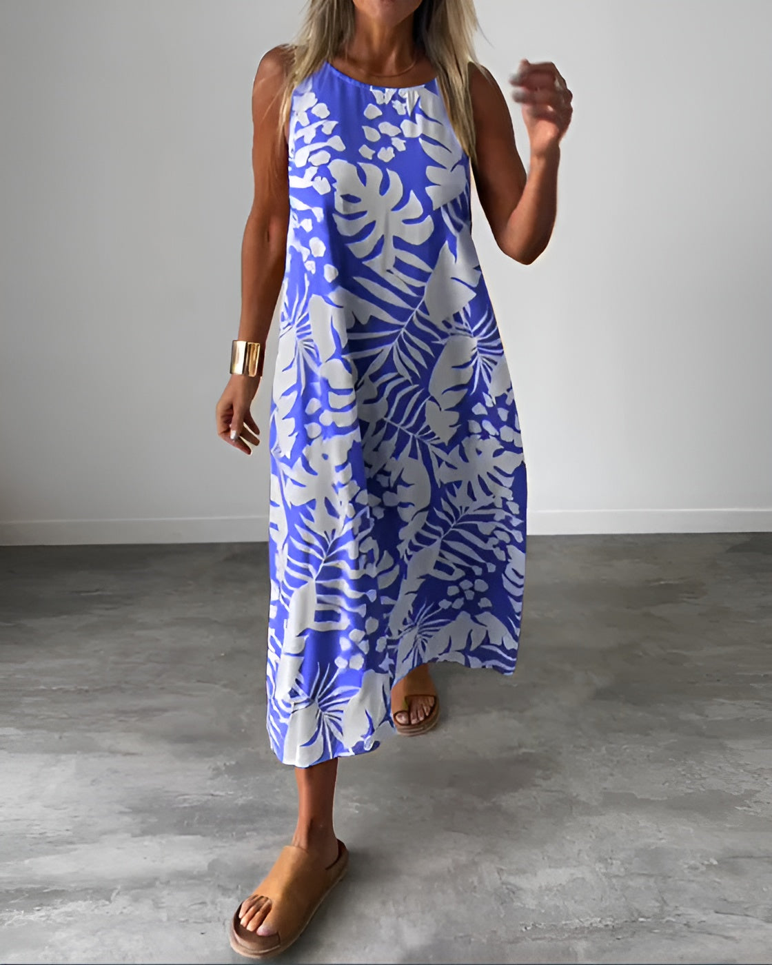 Audrey | Vestido Elegante Sin Mangas