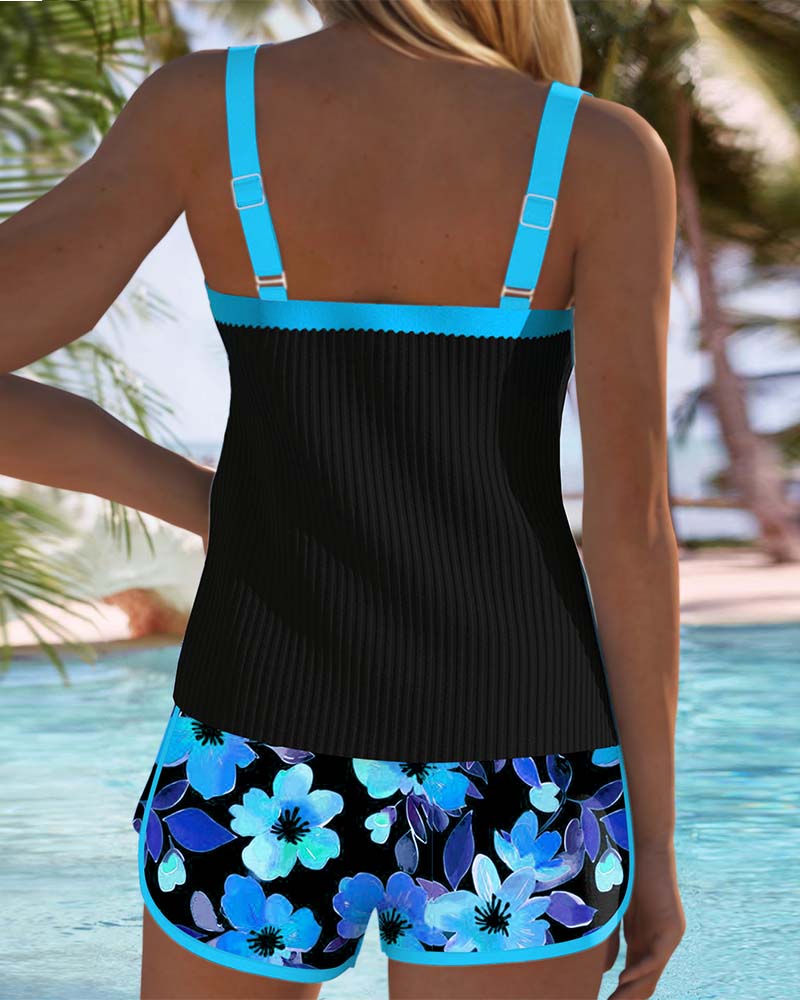 Bloom | Conjunto de Tankini Elegante de Dos Piezas