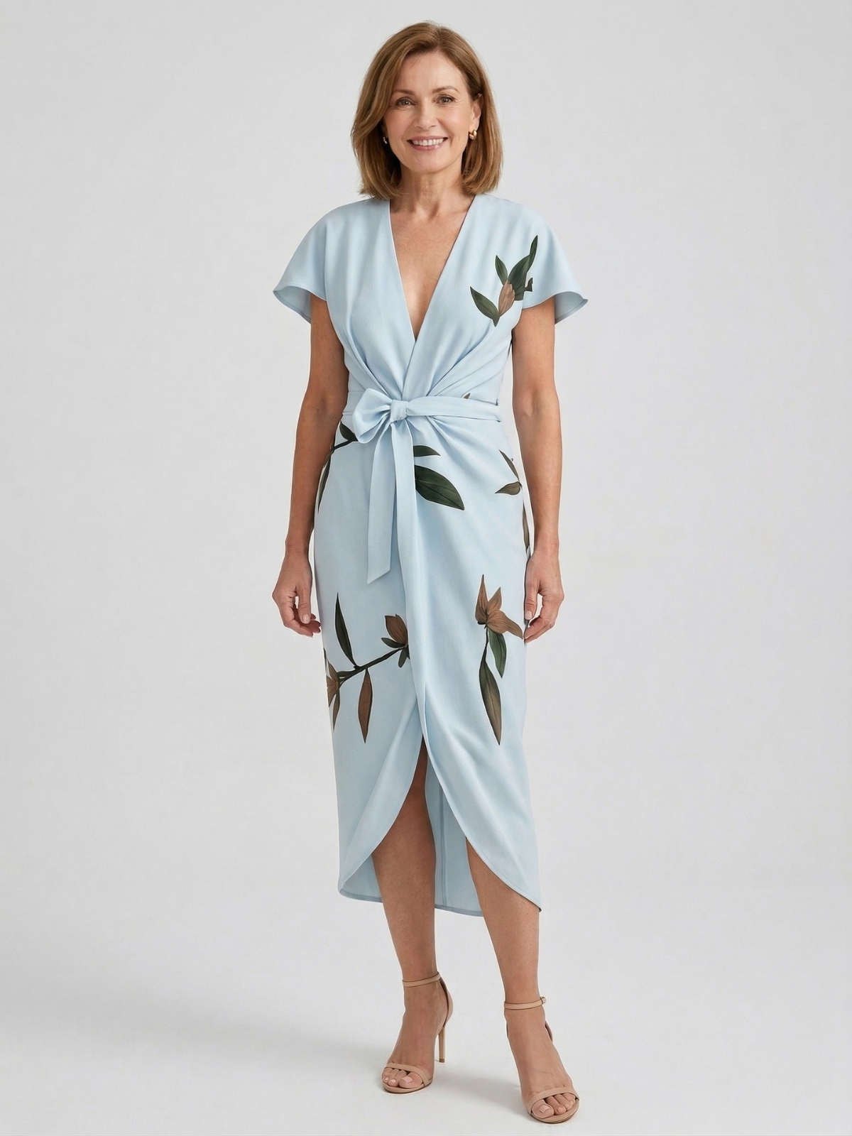 Vestido Envoltura Elegante Vera