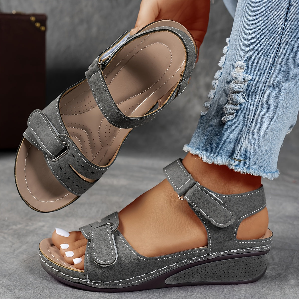 ELIANA ORTHOSTYLE | Sandalias de Verano Ortopédicas con Confort Total y Elegancia Diaria