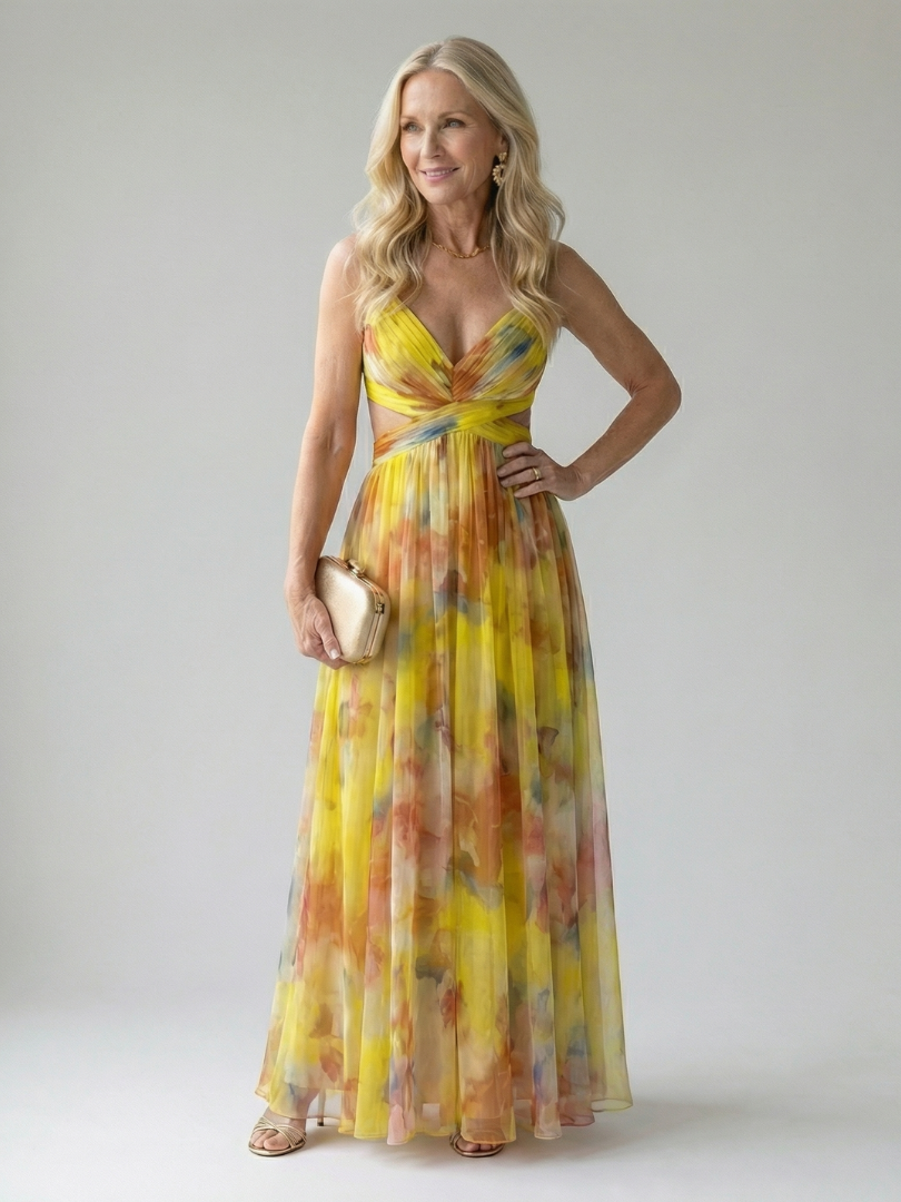 Isel | Vestido Maxi Envueltos Suave