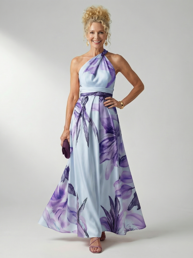 Amiel | Maxi vestido ligero con flores