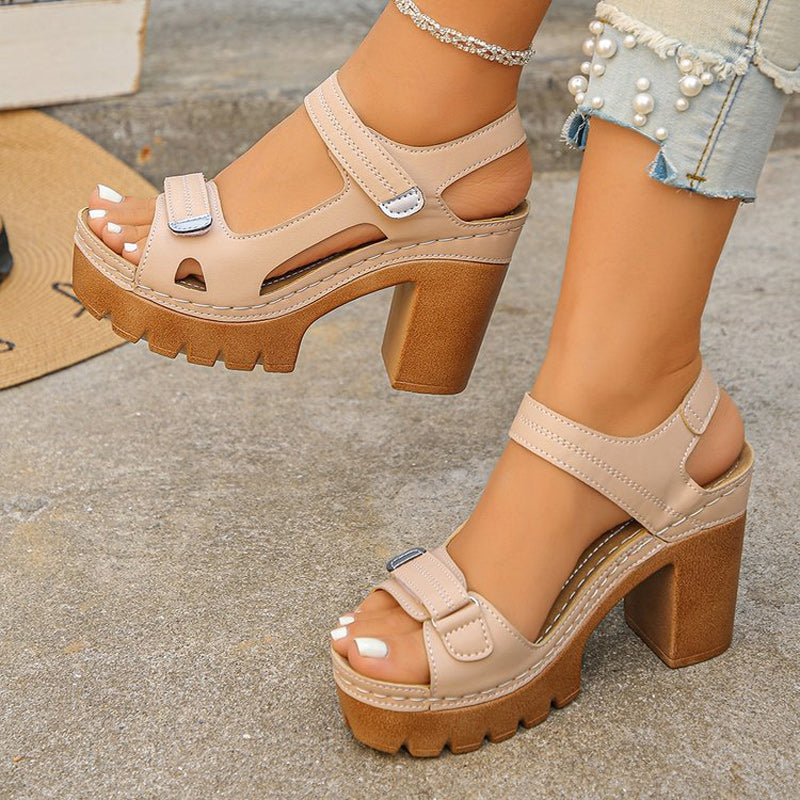 Nola - Sandalias de plataforma cómodas