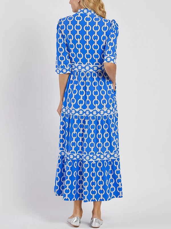 Juliette | Vestido Midi con Detalle de Cadena