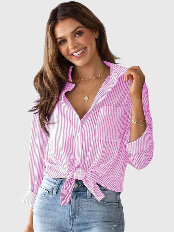 Ariana | Camisa con Cuello Clásico