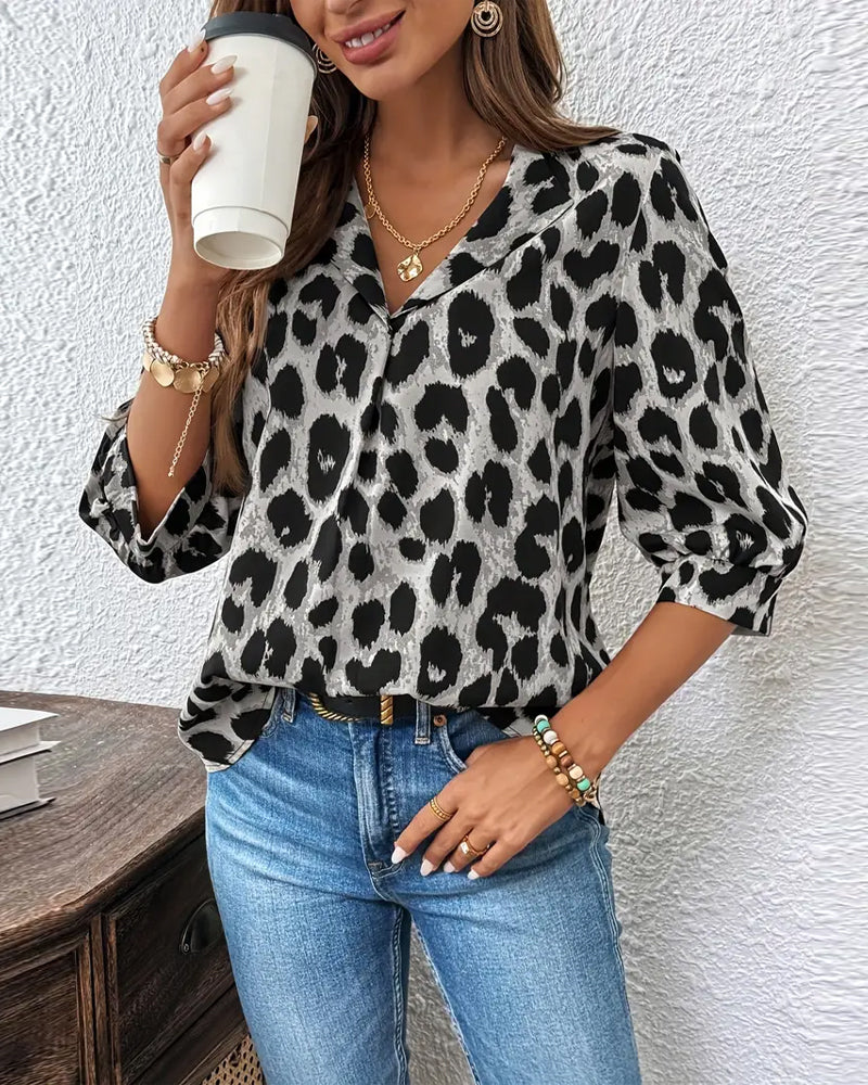 LA ROSALYN - BLUSA DE MANGA 3/4