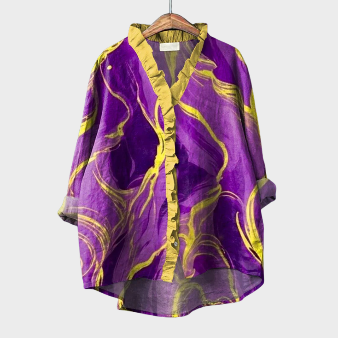 Bonnie | Blusa de Verano Elegante de Lino