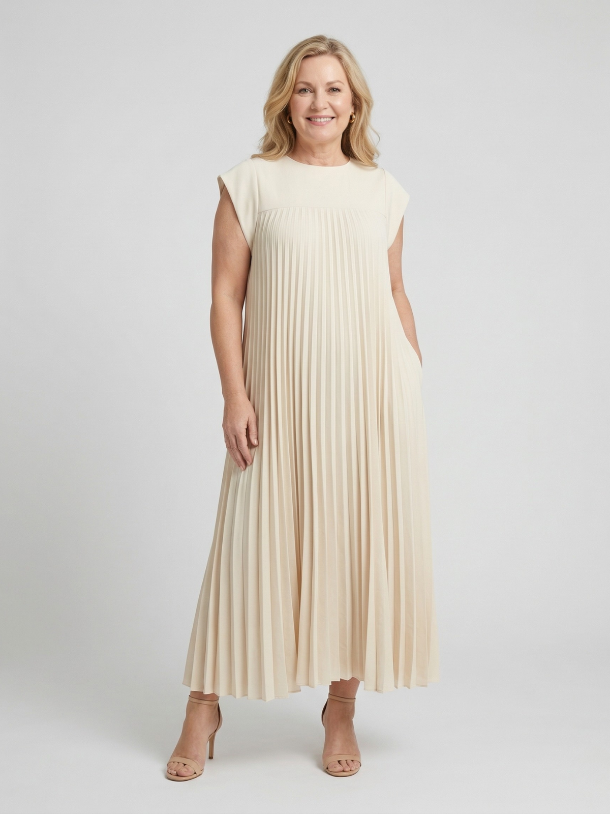 Vestido de Comodidad Atemporal Leah