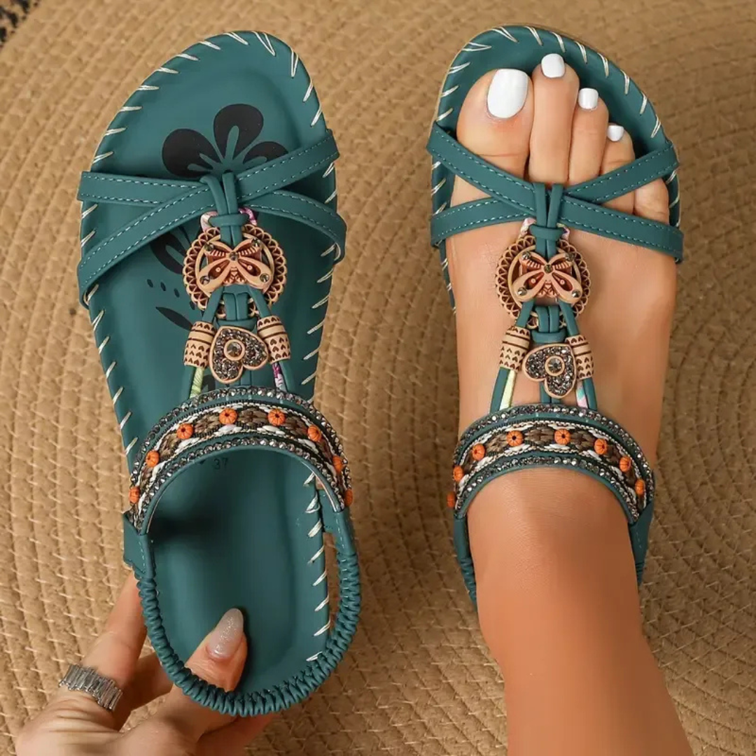 Nada – Sandalias ortopédicas estilo Ibiza para comodidad y elegancia