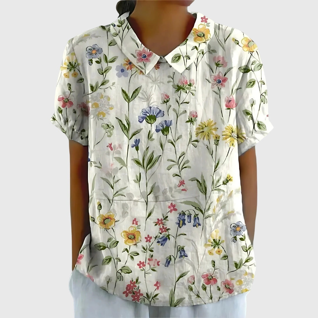 Jenna™ | Blusa con Estampado de Flores