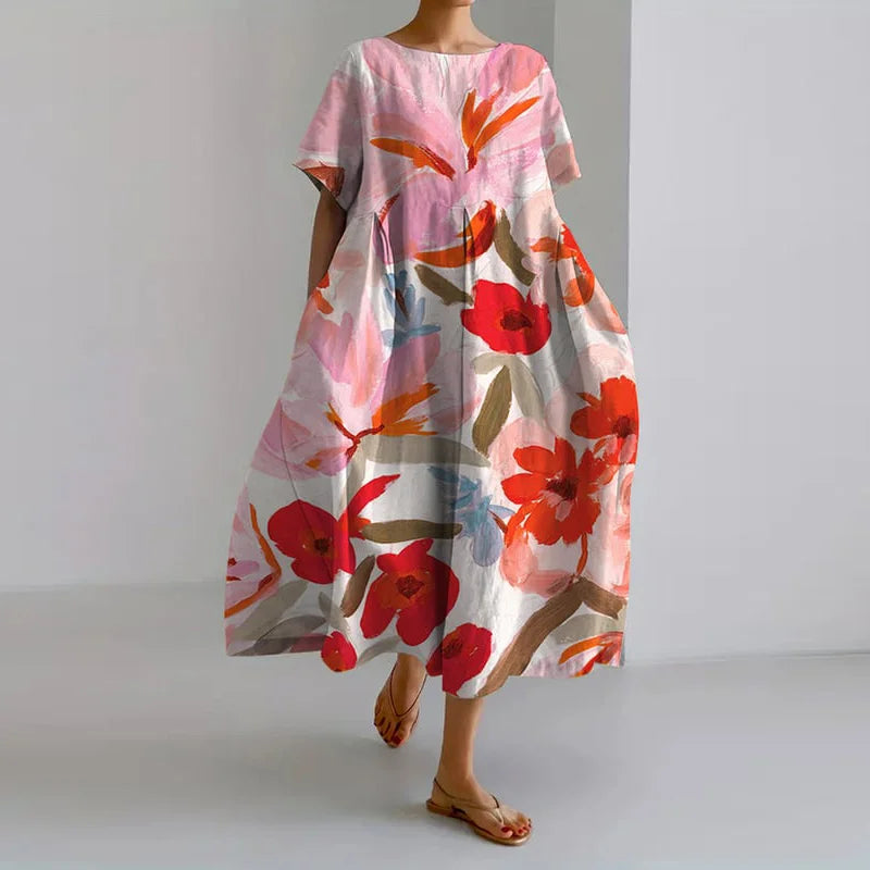 VALENTINA | Vestido Floral Verano Halagador