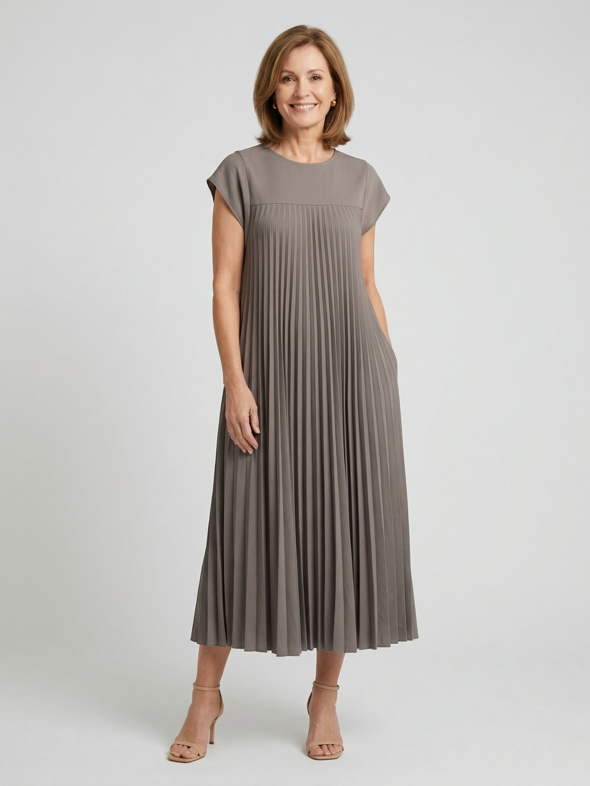 Vestido de Comodidad Atemporal Leah