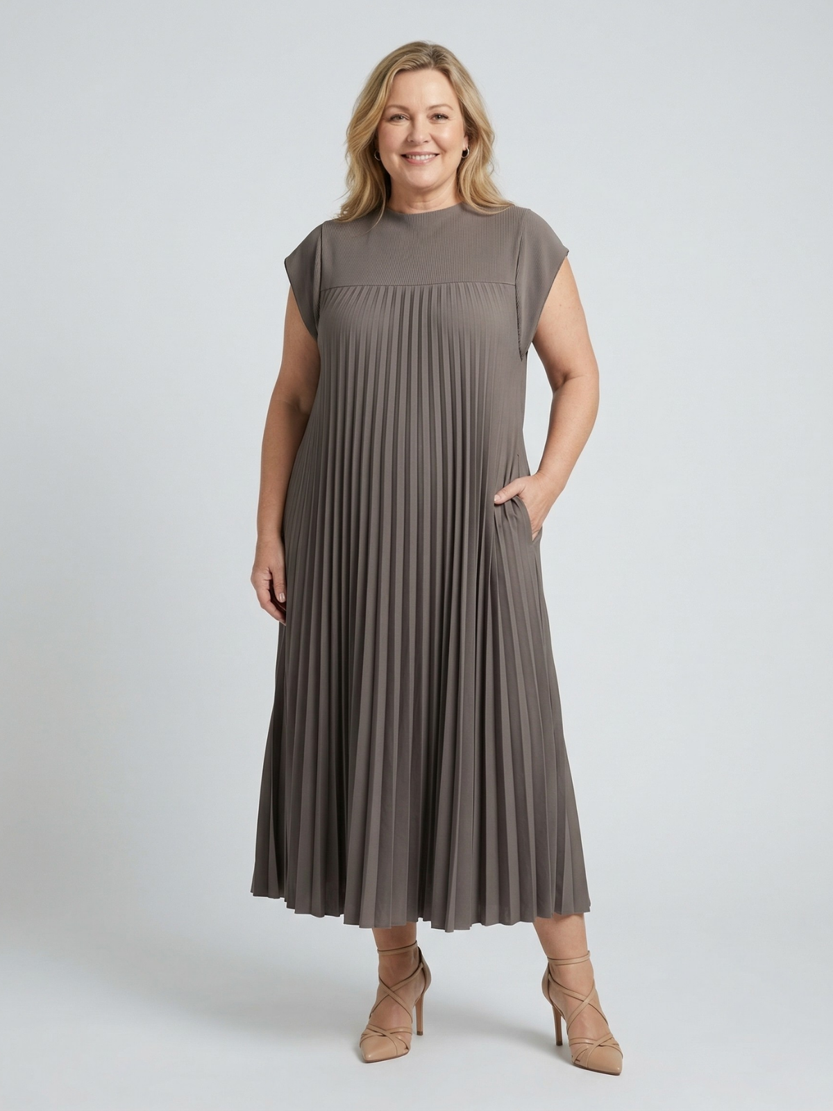 Vestido de Comodidad Atemporal Leah