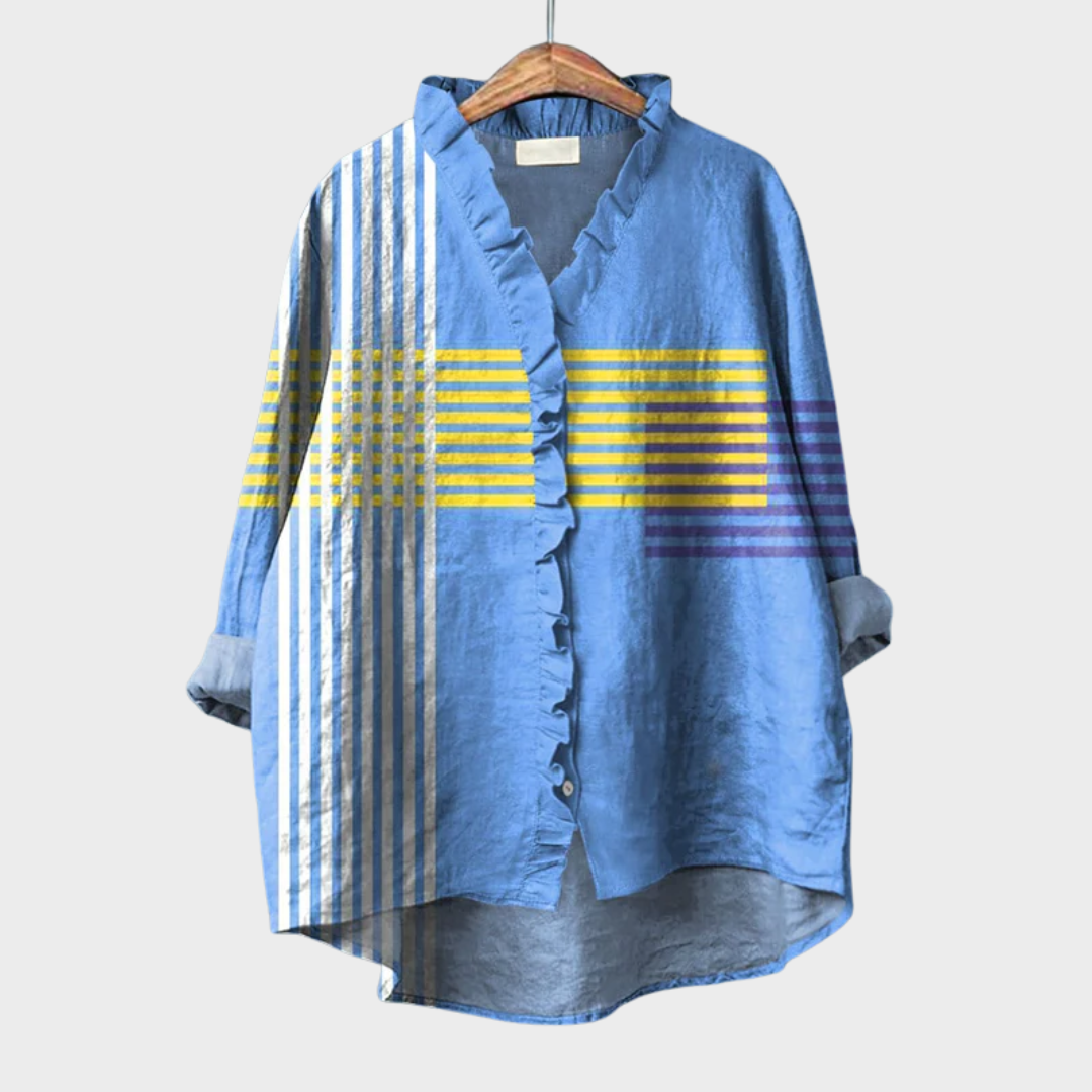 Tina™ - Elegante blusa de verano