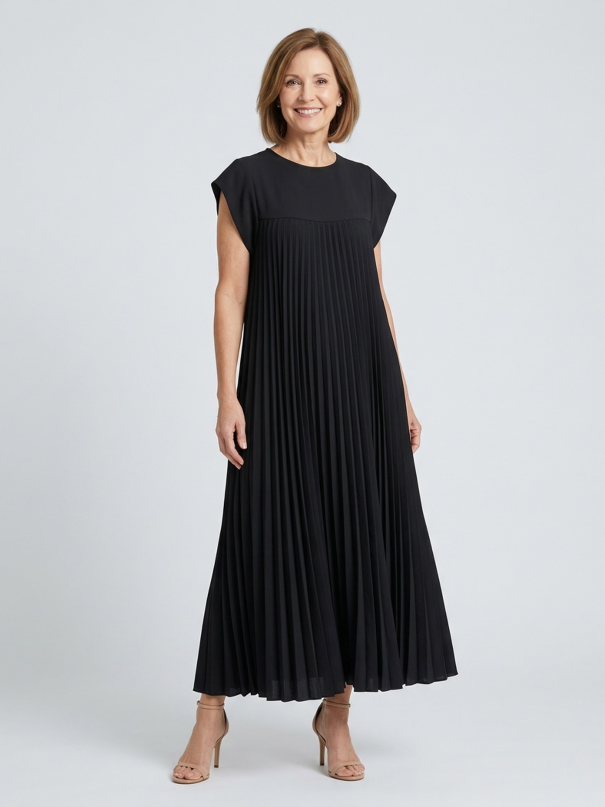 Vestido de Comodidad Atemporal Leah