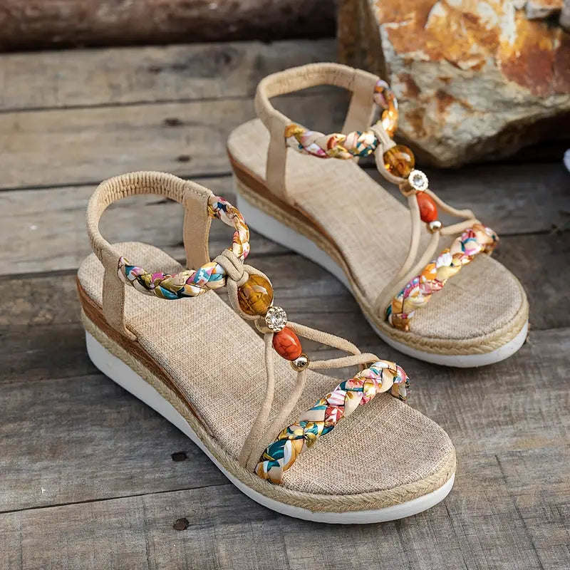 SANNE | Sandalias Confortables con Tacón Bajo para Cada Ocasión de Verano