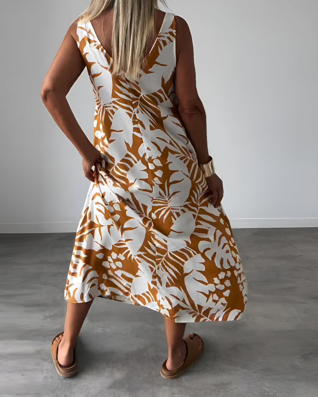 Audrey | Vestido Elegante Sin Mangas