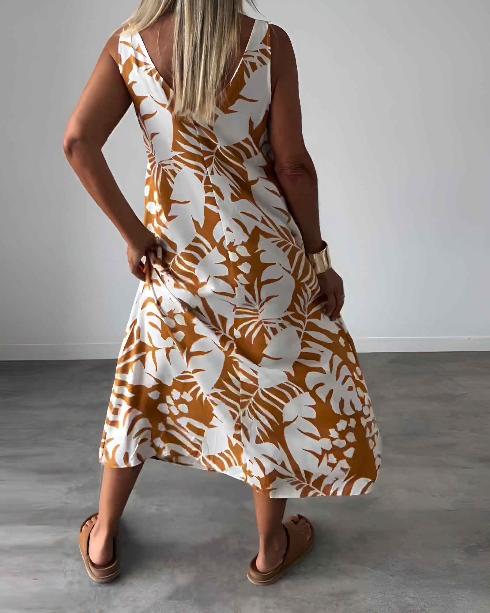 Audrey | Vestido Elegante Sin Mangas