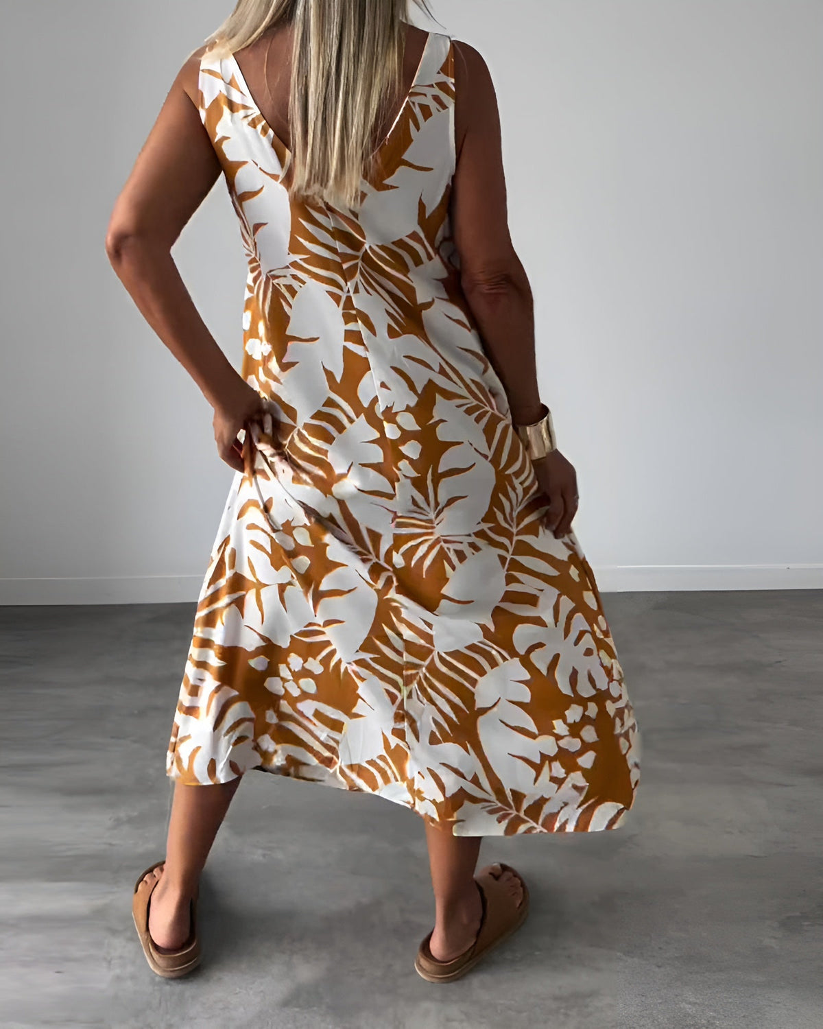 Audrey | Vestido Elegante Sin Mangas