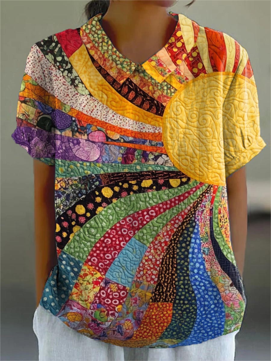 Maine | Camisa de Parchwork Sol