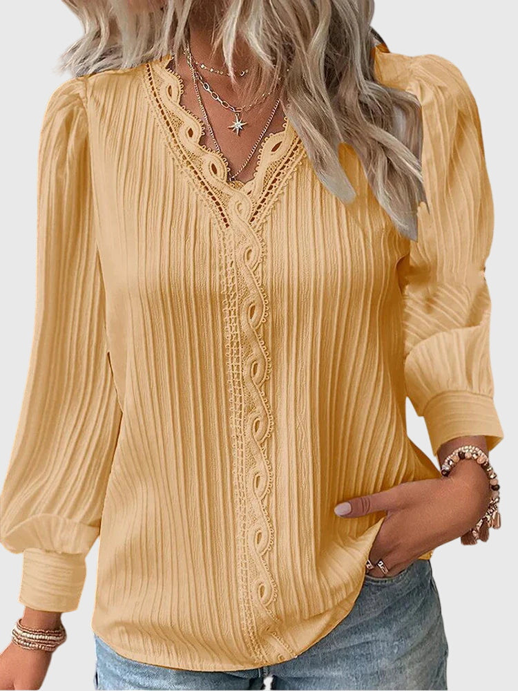 Andrea™ | Blusa de Pullover Elegante