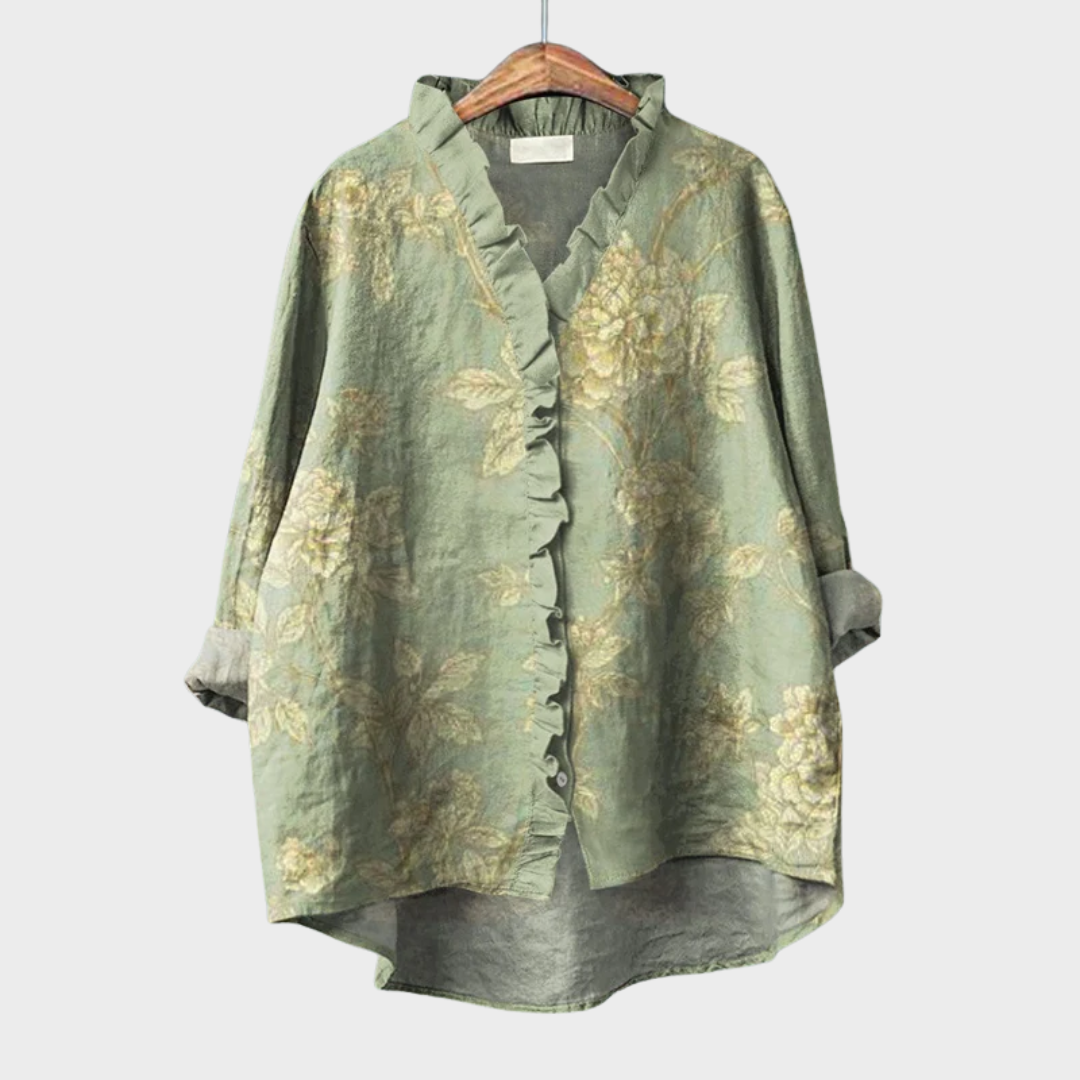 Rosalinde | Blusa Elegante de Verano en Lino