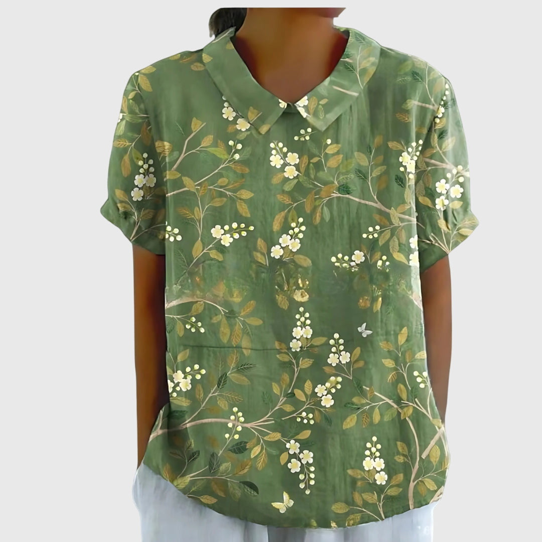 Jenna™ | Blusa con Estampado de Flores