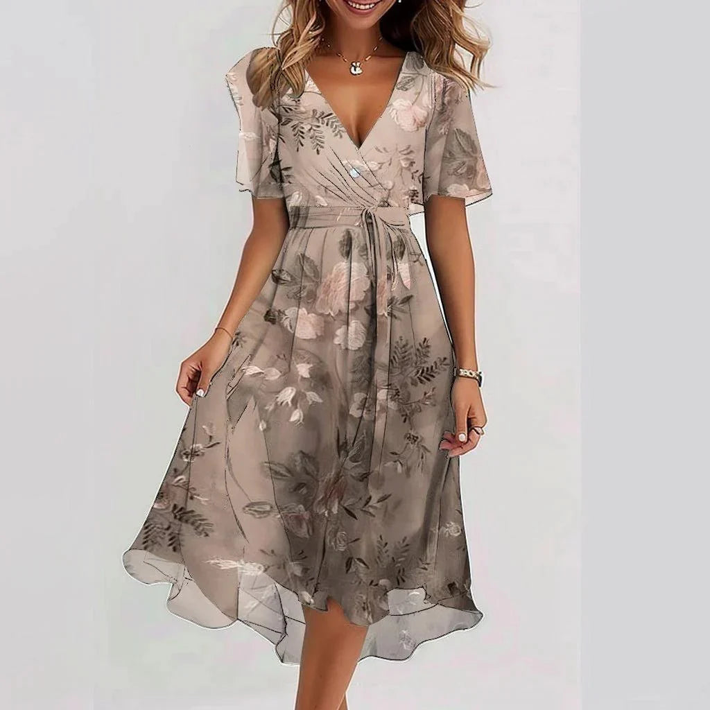 Arlina™ – Vestido de Chifón Elegante y Sin Esfuerzo